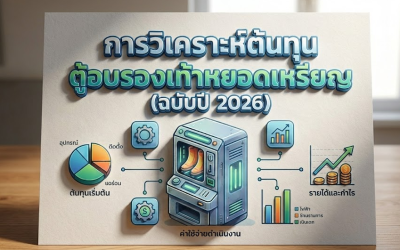 การวิเคราะห์ต้นทุน ตู้อบรองเท้า หยอดเหรียญ  (ฉบับปี 2026)
