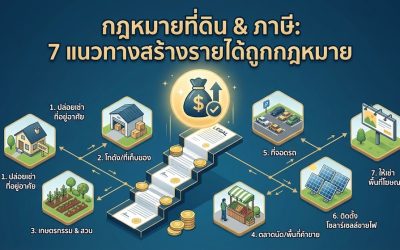 กฎหมายที่ดิน และภาษี โดย 7 แนวทาง ให้สร้างรายได้แบบถูกกฎหมาย